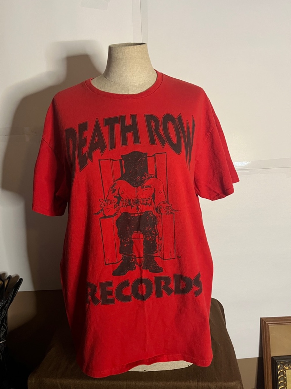 😄Death Row Records Tshirt Large